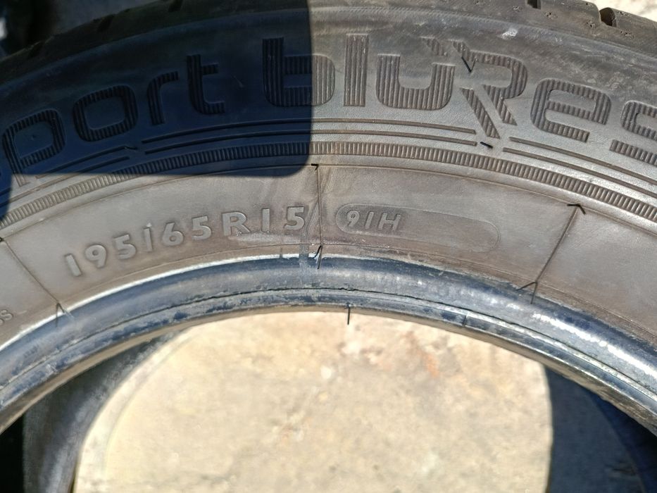 Летни гуми -2022г./47с.-15цола-195/65-1бр.-85лв."DUNLOP"