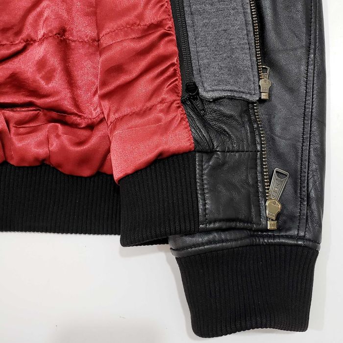 ALPHA INDUSTRIES 193129 Оригинал Кожено Яке Естествена Кожа Бомбър M-L