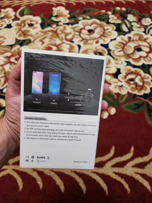 Multi function Wireless microphone