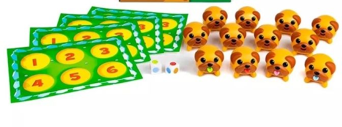 Настольная игра "мопсы сладкоежки"