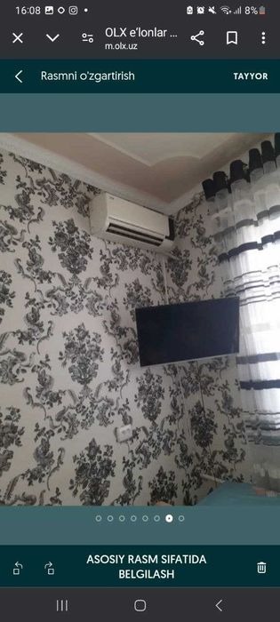 Dom квартира shahar markazidan.