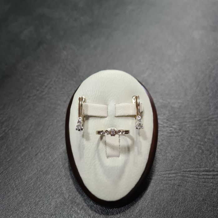 Комплект Золотой с Бриллиантами 585