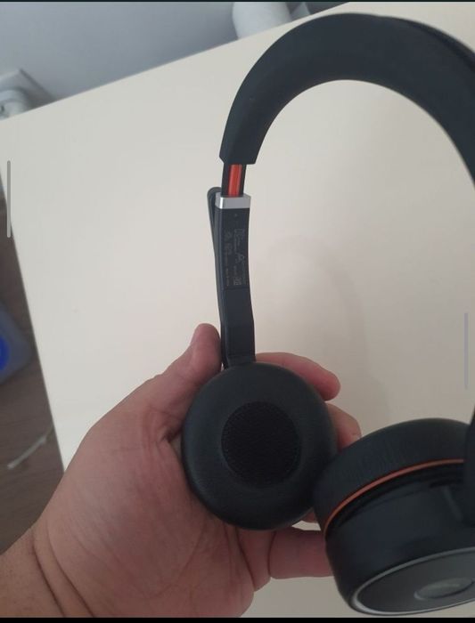 Casti noi JABRA Evolve 75 Bluetooth On-Ear Noise Cancelling