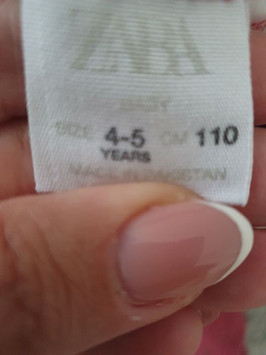Pantaloni zara marimea 110 pt 4-5 ani bumbac 100% haine zara copii