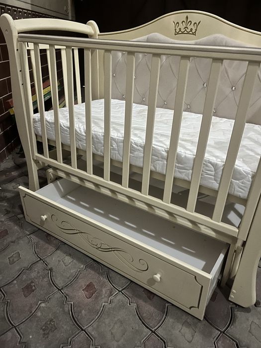 Кровать манежница детская уни