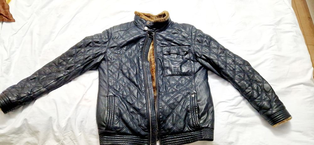 Дубленка кожаная куртка
