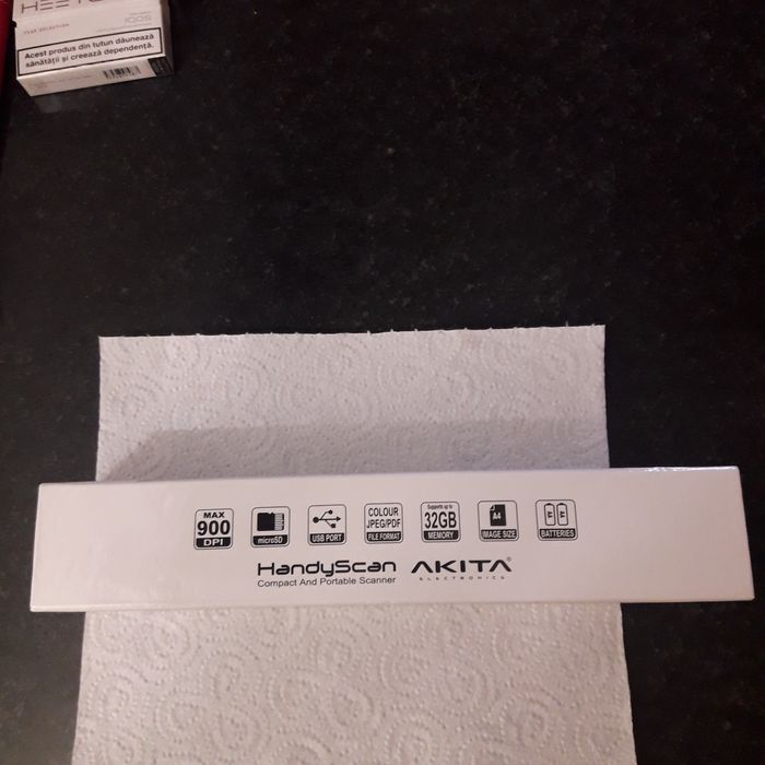 Scanner manual,profesional AKITA Japan,nou,in cutie.