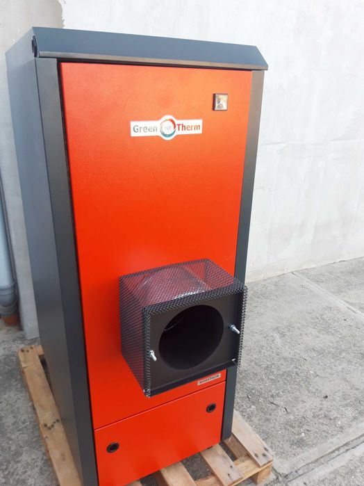 Centrala peleti 40kW curatire automata.