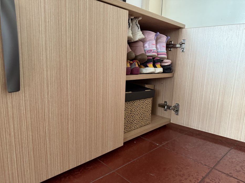 Шкаф за обувки, с възможност за сядане Ш 120,5 В 52 Д 37,5