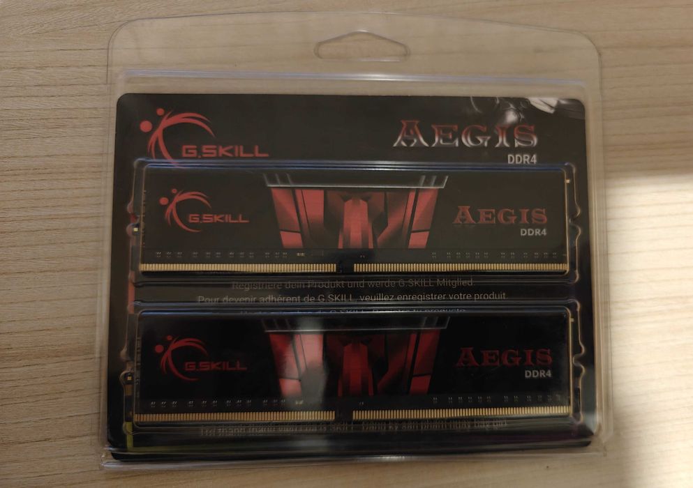 RAM памет комплект G.SKILL AEGIS DDR4 2X8GB 3200