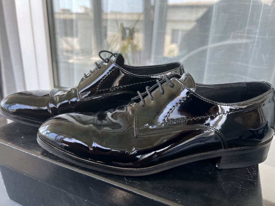 Pantofi din piele de ceremonie(nunta) BIGGOTI NR 41