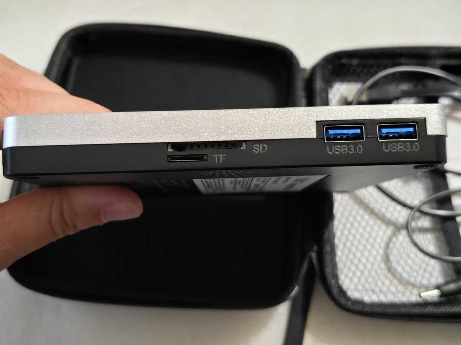 Blu-ray Burner Writer extern NOLYTH USB 3.0/USB-C, SD/TF/2 -poze reale