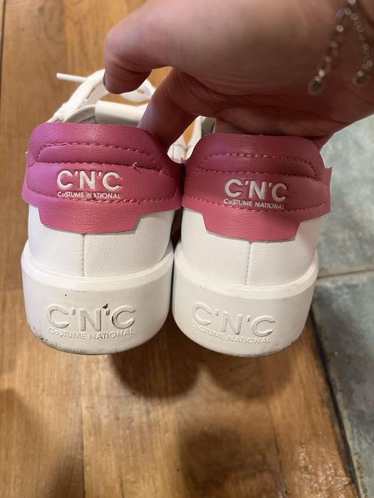 CNC сникърси бяло с розово