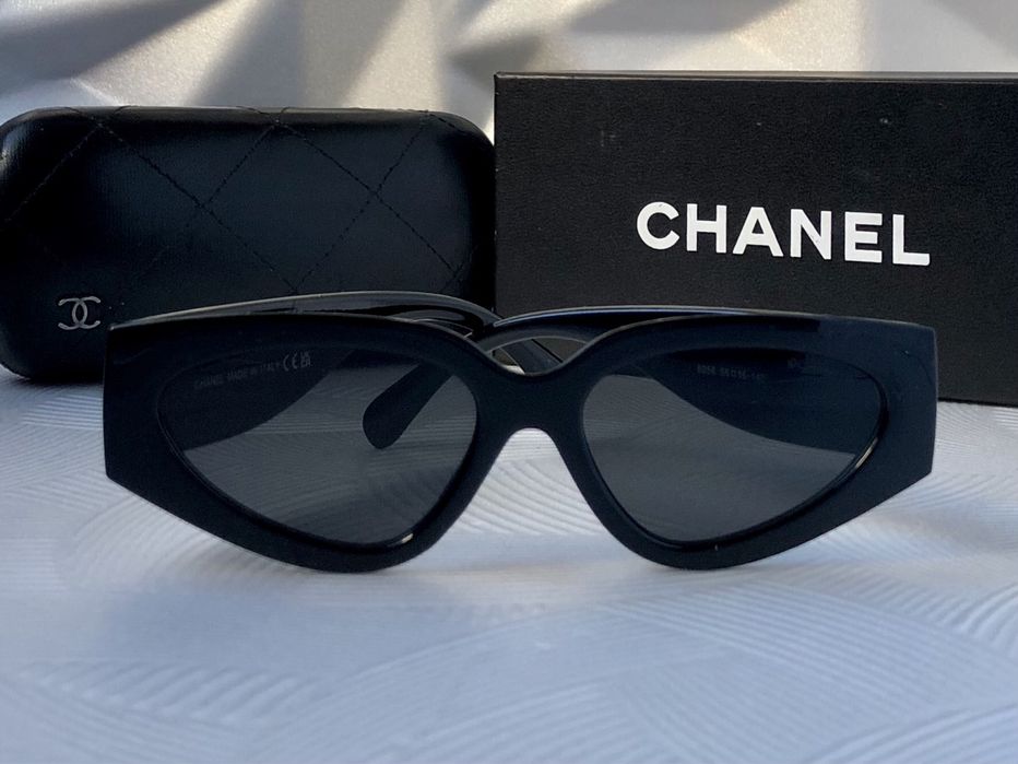 Дамски слънчеви очила котка черно