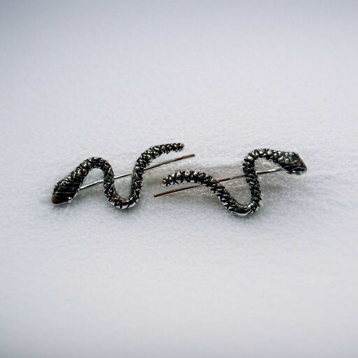 Сребърни обеци фиби ,проба 925! Патинирани