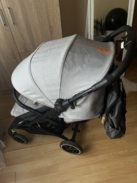 Количка Cybex Eezy S+ 2 Lava Grey + Подарък раница Chipolino