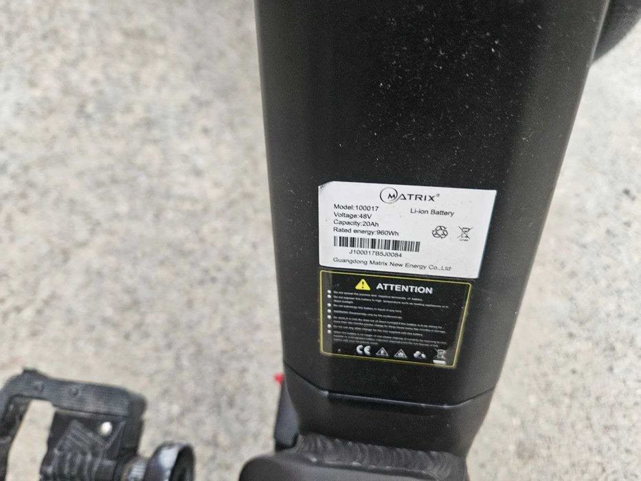 Сгъваем електрически велосипед TTGO F6 Pro с допълнителна батерия 500W 20+20Ah 35км/ч