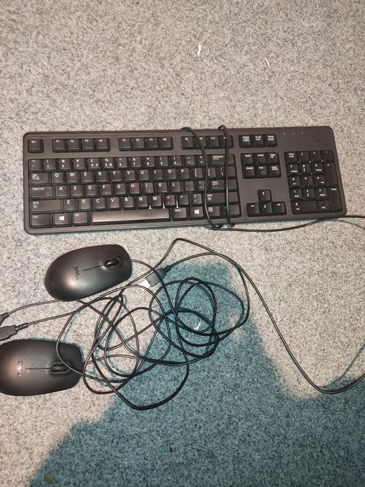 Tastatura si mouse dell cu fir