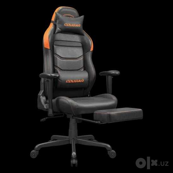 Игровое кресло COUGAR Explore Neo, Ткань+кожа, эргономичный