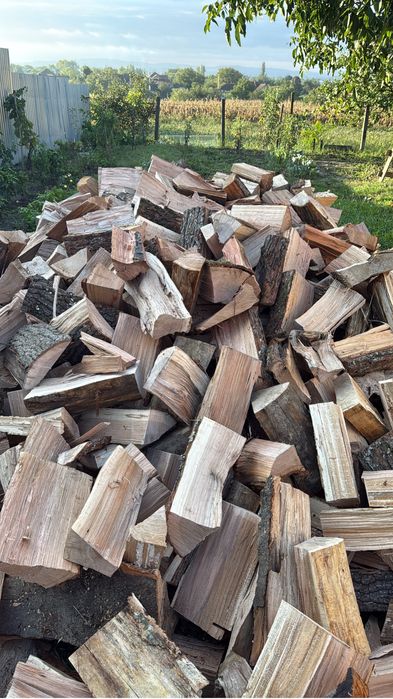 Lemne de foc tăiate și crăpate la dimensiunile dorite esente tarii!