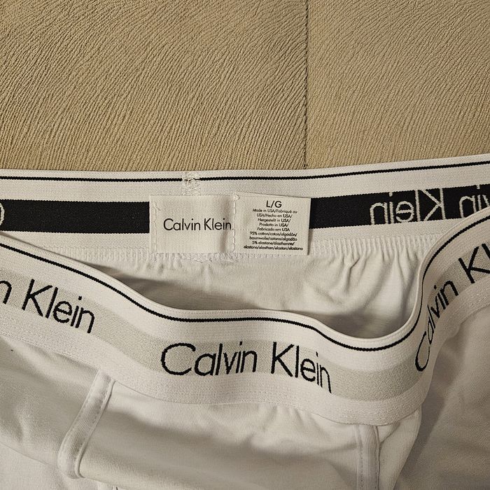 Boxeri Calvin Klein albi L