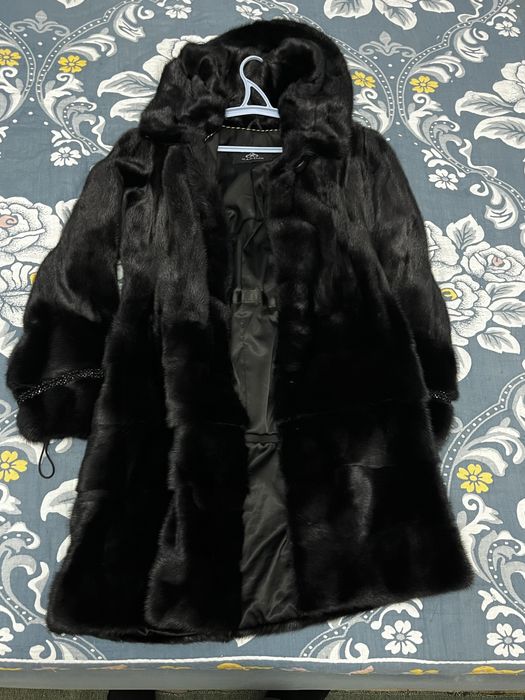 шуба норковая в хорошем состоянии