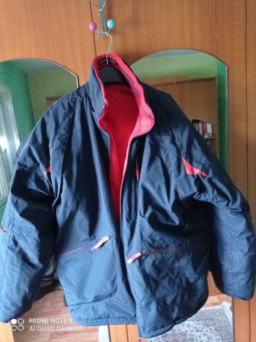 Geaca de iarnă cu 2 fețe