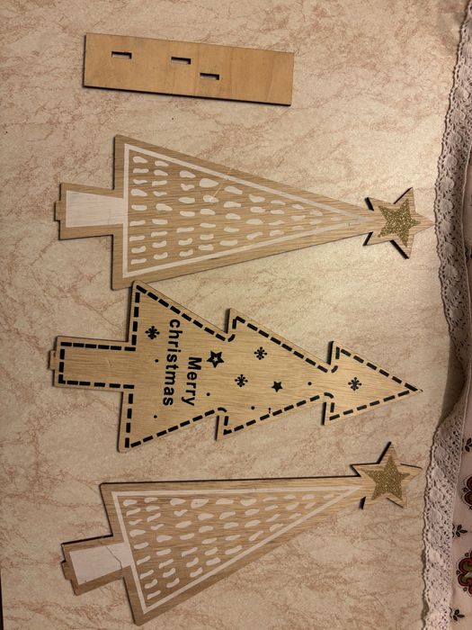 Decoratiuni Craciun din lemn