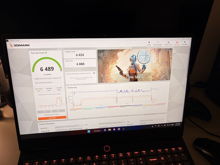 Laptop Gaming Lenovo Legion S7 (Slim 7) stare foarte buna
