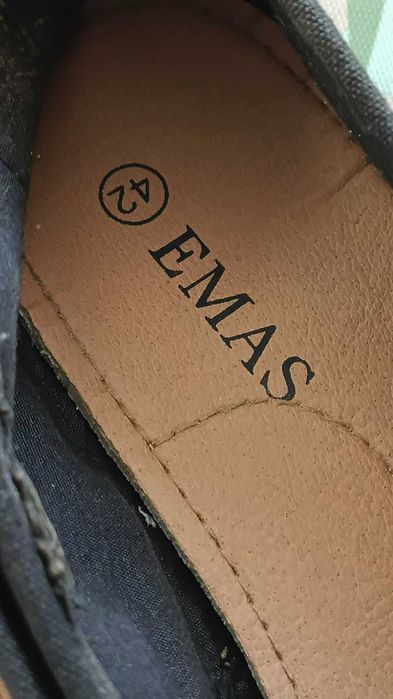 Два чифта унисекс еспадрили, 42 номер, 27 см. стелка