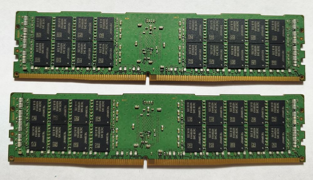 64gb ddr4 Samsung 2400Mhz ECC REG для серверов.