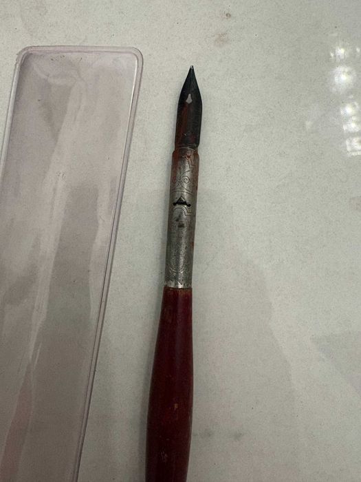Pana de scris veche cu penita metalica anii 60 70