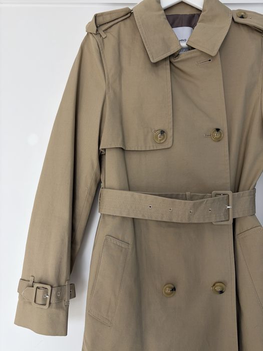 Тренч классический с поясом Mango