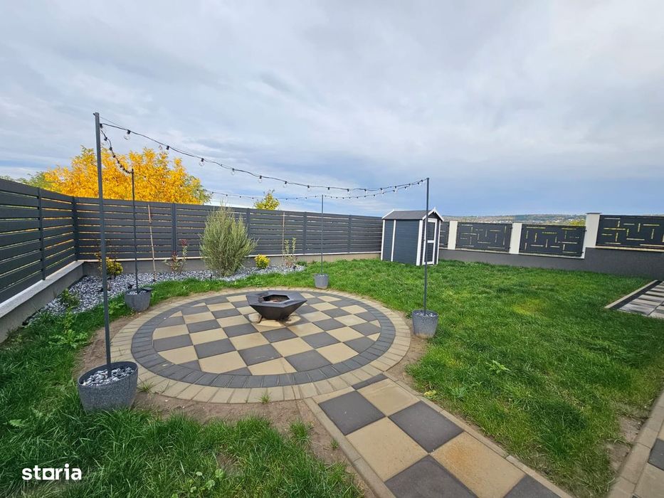 Vila Bucium-Visan, cartier privat, 4 camere, 3bai, 700 mp teren
