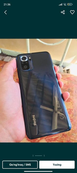 Faqat BUGUN SROCHNO! Redmi not 10