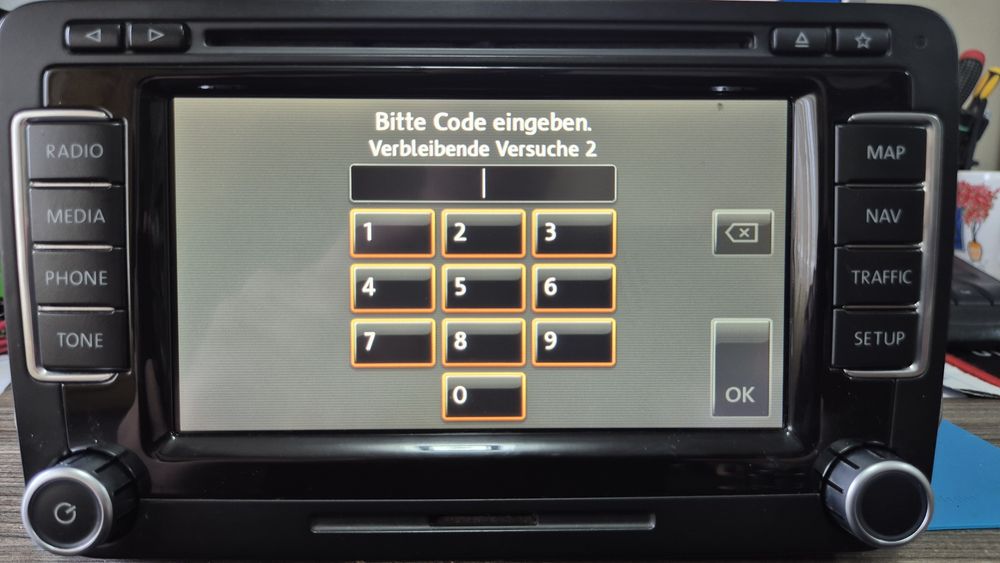 Vw RNS510 Led подсветка,40gb HDD - на Немски!