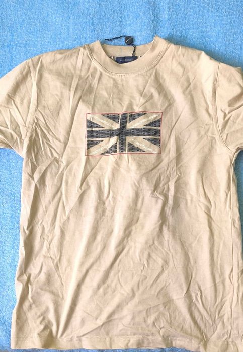 Оригинала детска тениска Burberry бежова