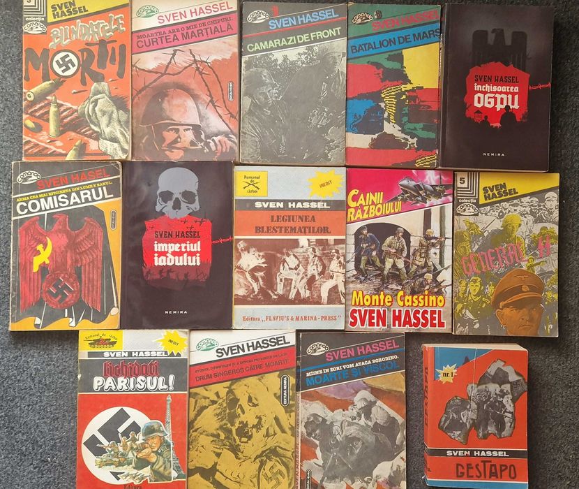 SVEN HASSEL - Set 14 volume (complet)