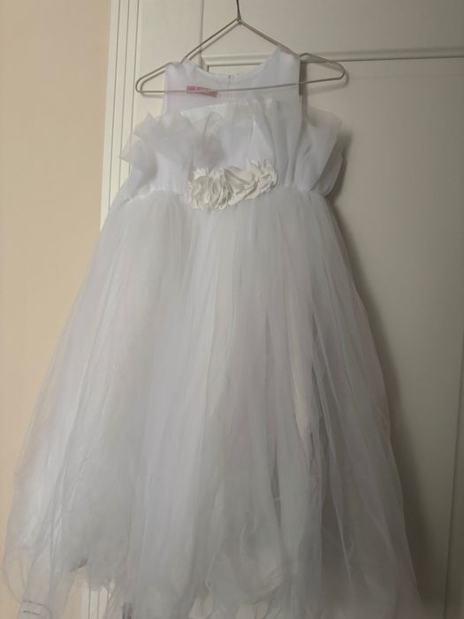Платье белое на девочку