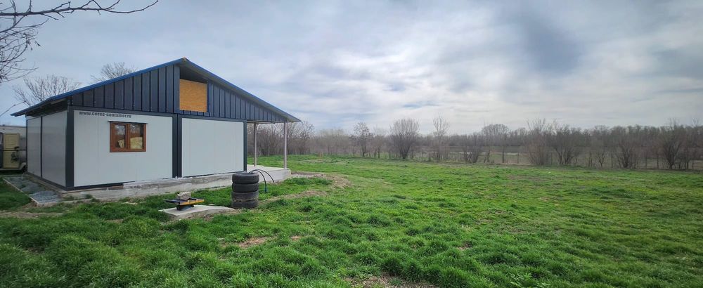 Vand teren plus casa in constructie Satnoieni Calarasi