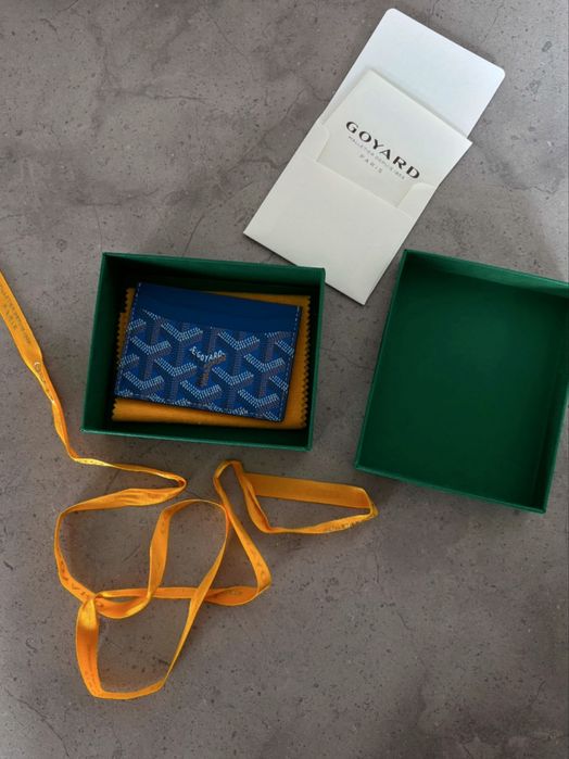 Portofel Goyard CardHolder Albastru Nou