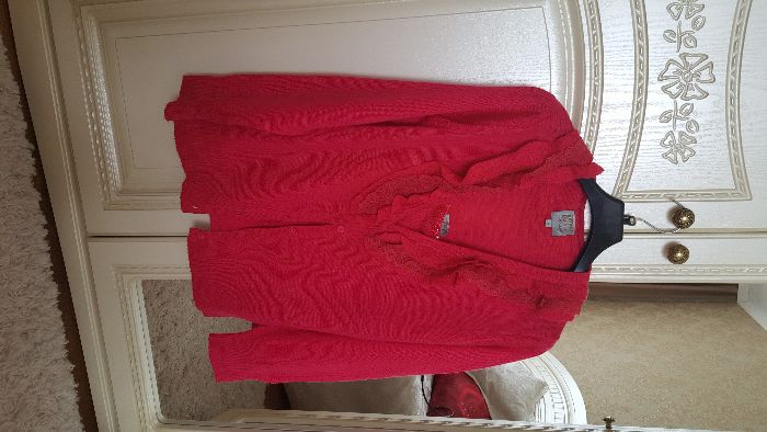 Новое теплое пончо