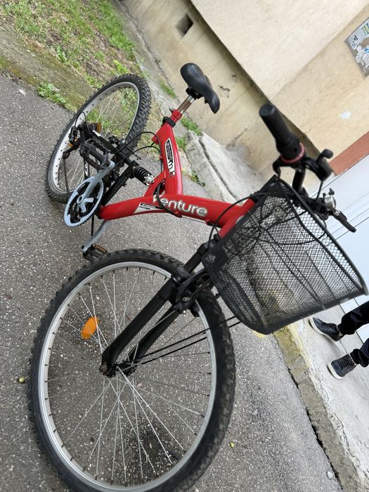 Bicicleta rosie.