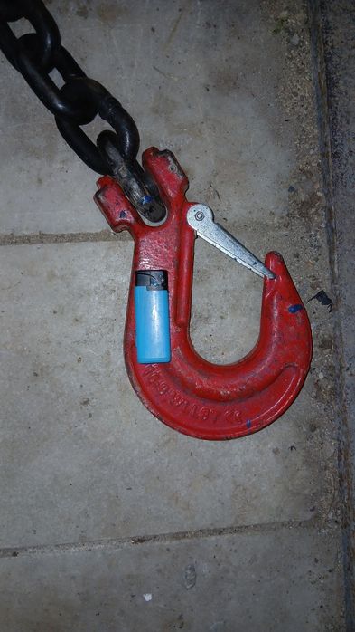 Цепи с крюками новые