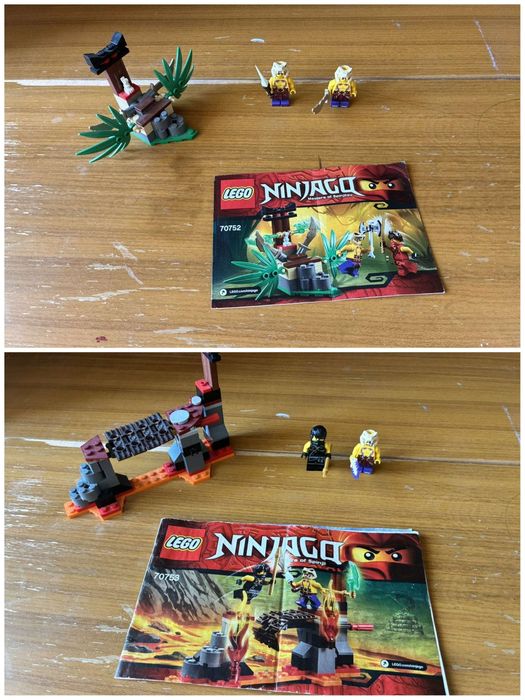 Lego ninjago 70752 + 70753 bundle