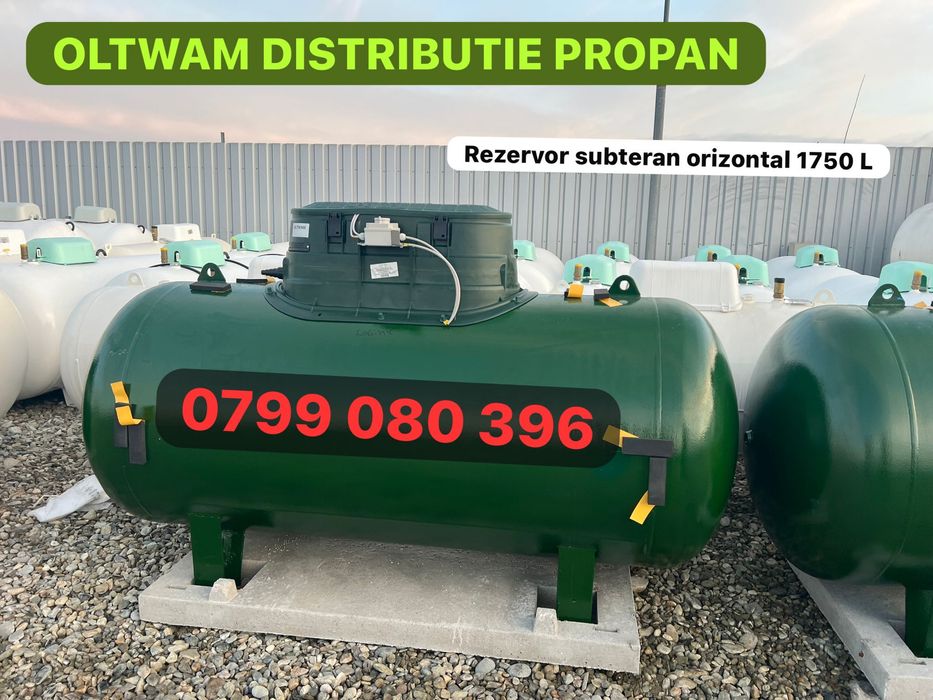 Rezervor Gpl subteran orizontal 1750 L