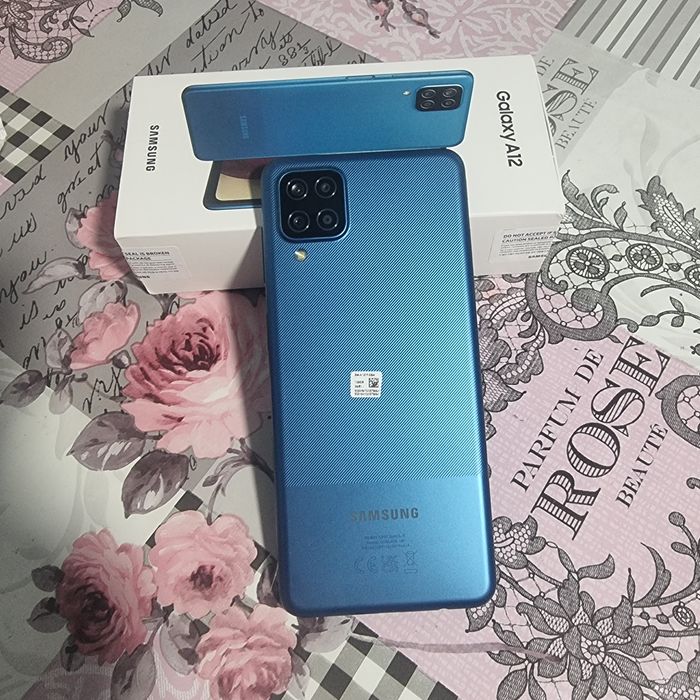 SAMSUNG GALAXY A12 BLUE 6.50 ", 128 GB, RAM 4 GB, 48+5+2+2 MP