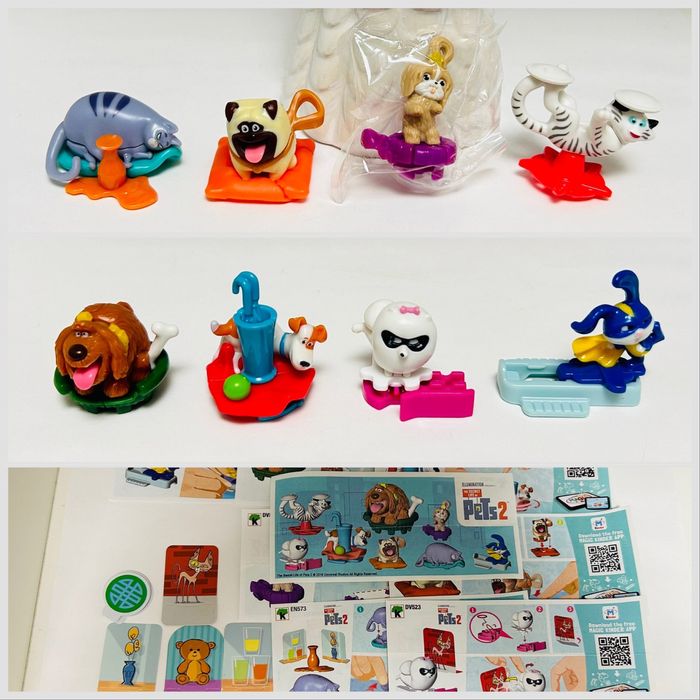 Игрушки из киндер яиц