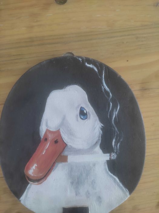 Paletă pictată manual