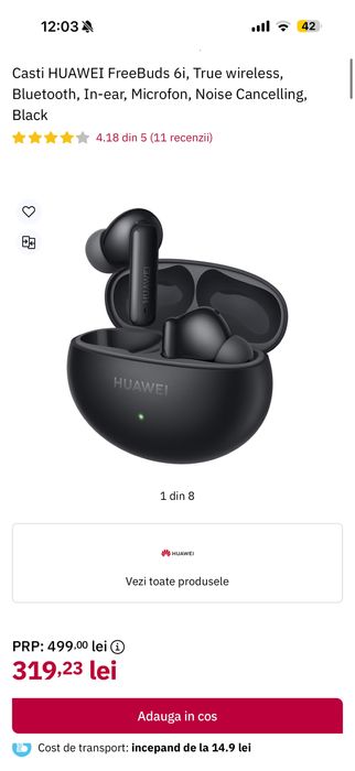 OFERTA: Huawei Freebuds 6i + 5i